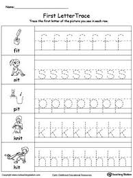 Lowercase Letter Tracing It Words Lowercase Letters Printable Letter Worksheets For Preschool Alphabet Worksheets