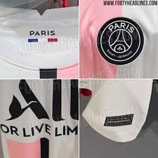 Maillot extérieur match psg floqué ben arfa et dédicacé par pastore, matuidi, lucas, draxler et ben arfa. Footy Headlines Devoile Des Images Du Maillot Exterieur 2021 2022 Du Psg Psg Canal Supporters