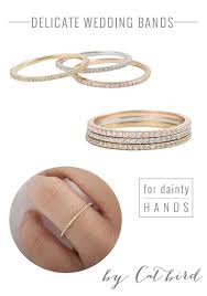 Unique Engagement And Wedding Rings By Catbird Thin Wedding Bands Wedding Rings Wedding Bands