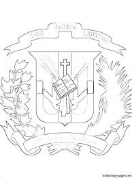 With this national flag of dominican republic your students can spend time coloring while learning more about dominican republic. Dominican Republic Coloring Pages Learny Kids