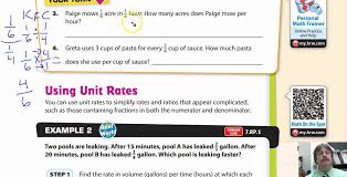 Forgot username or reset password : Lesson 4 1 Unit Rates Youtube