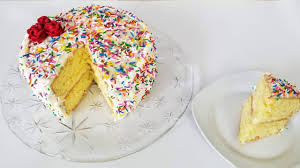 Birthday Cake Recipe Easy Simple Basic Vanilla Sponge Cake Buttercream Recipe Easy Birthday Cake Recipes Cake Recipes Chocolate Cake Recipe Easy