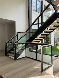 (r311.7.8) handrail minimum 34 to maximum 38 above nose of tread to top of handrail. Hmh Architectural Metal And Glass Exterior Railings Design