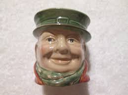 Vintage Beswick England Tony Weller #673 Toby Jug Mustard Pot