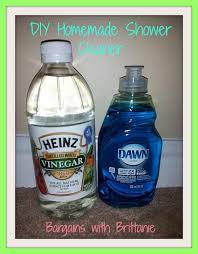 Diy Shower Cleaner Pretty Good Strong Smell So I Added Lemon Juice And It Helped A Bit Shower Cleaner Homemade Shower Cleaner Diy Shower Cleaner