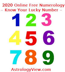 2020 Numerology Predictions Online Numerology Your Lucky