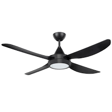 Airborne storm dc ceiling fan with led polar wall control concept 3 light martec flush cct by w trident ventair spinika bahama smart fans da dimmable eglo nevis remote. Brilliant Vector Ceiling Fan With Led Light Black 52 Universal Fans