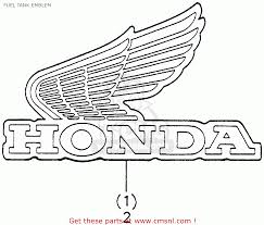 Explore an innovative line of quality products from american honda motor company. Honda Xr100 1983 D Usa Fuel Tank Emblem Buy Fuel Tank Emblem Spares Online