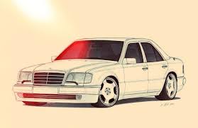 W124 E500 Mercedes Benz Araba Klasik Arabalar
