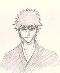 Bleach rukia bleach anime fairy tail games bleach drawing bleach couples seven knight fantasy couples bleach characters shinigami. How To Draw Ichigo From Bleach Manga Step By Step Video Tutorial