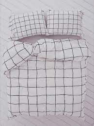 High quality aesthetic inspired duvet covers by independent artists and designers from around the world. Aesthetic Checkered Bed Sheets In 2021 Modern Style Bed Comfy Bed White Bed Sheets
