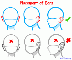 How To Draw Anime Ears Draw Manga Ears Step 2 Anime Drawings Tutorials Anime Drawings Drawing Tutorial