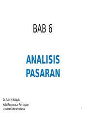 We did not find results for: Bab 6 Analisis Pasaran Bab 6 Analisis Pasaran Dr Azizi Hj Halipah Kolej Pengurusan Perniagaan Universiti Utara Malaysia 1 Pendahuluan Bab Ini Adalah Course Hero