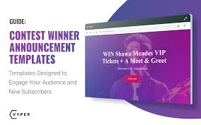 Congratulations, winner's name, we have a big announcement, we have a winner. The Best Contest Winner Announcement Template Examples Winner Announcement Contest Winner Announcement