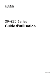 Esopn xp 235 pilote : Ftp Download Epson Europe Com Pub Download 6255 Epson625549eu Pdf