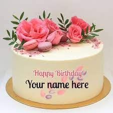 Generate birthday cake images with name. Write Your Name On Brithday Cakes Online Pictures Editing