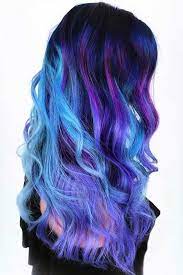 Amazing Dyed Hair For Winter Style 43 Glamisse Com Hair Styles Oil Slick Hair Long Hair Styles