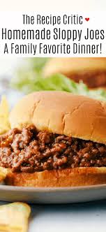 1 lb lean (at least 80%) ground beef. Quick And Easy Homemade Sloppy Joe Recipe The Recipe Critic
