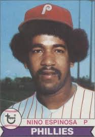 NINO ESPINOSA 1979 PHILADELPHIA PHILLIES BURGER KING #11