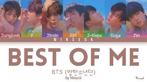 Follow bts army and others on soundcloud. Bts ë°©íƒ„ì†Œë…„ë‹¨ Best Of Me Color Coded Han Rom Eng Lyrics Youtube