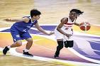 Resultado de imagem para selecao feminina de basquete de mo�ambique em jogo