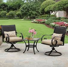 Better Homes And Gardens Englewood Heights Ii Aluminum 3 Piece Outdoor Bistro Set Seats 2 Outdoor Bistro Set Garden Furniture Sets Bistro Set