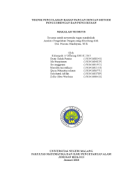 Check spelling or type a new query. Analisis Pengolahan Pangan Pdf