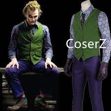Deluxe joker costume from the movie the dark knight. Mens Joker Halloween Costume Walmart Com In 2020 Joker Halloween Costume Joker Costume Joker Cosplay Costume