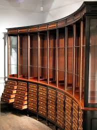 Shop with confidence on ebay! Outstanding Unusual 1950s French Curved Display Cabinet Bookcase Image 3 Glass Shelves Curved Glass Antique Bookcase