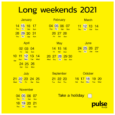 Upcoming long weekends in usa. Pulse We Re Excited For 2021 Are You Here Are The Facebook