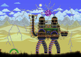 #divine beast vah naboris #jack plays the legend of zelda: I Built Vah Naboris In Terraria It S Always Been My Favorite Divine Beast For The Way It Effortlessly Stomps Around In Its Own Summoned Sandstorm So I Thought I D Try To Do