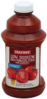 Malia frey is a weight loss expert, certified health coach, weight management specialist, personal trainer​, and. Fareway Low Sodium Tomato 100 Juice 46 Oz Nutrition Information Innit