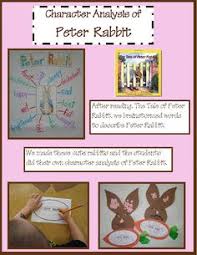 The Tale Of Peter Rabbit Just Read This Yesterday We Will Have To Do The Character Analysis Together Peter Rabbit Easter School Easter Kindergarten