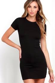 Hey Good Lookin Short Sleeve Black Dress Black Bodycon Dress Black Short Sleeve Dress Bodycon Dress With Sleeves