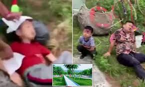 Maybe you would like to learn more about one of these? Two Dead As Parents Children Fly Off 770ft Long Slide After Safety Equipment Failed At Chinese Park Daily Mail Online