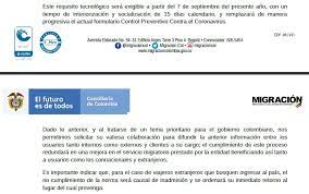 Following an announcement by the colombian government, direct flights to/from london have been suspended until further notice. Https Apps Migracioncolombia Gov Co P Todosviajando Com Facebook