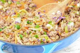 This is a simple to make weight watchers chinese food recipe. Easy Egg Roll In A Bowl