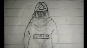 How to draw hoodies anime 18 steps with pictures easy. How To Draw A Girl Wearing Blackpink Hoodie Drawing Tutorial For Beginners Subscribe Youtube