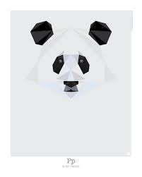 Graphic Art Animal Alphabet By Mat Mabe Kids Graphic Design Animal Alphabet Geometric Animals