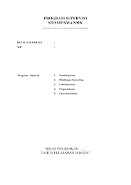 Beberapa contoh soalan akan diberi untuk menguji tahap pencapaian setiap murid. Program Supervisi Sd Smp Sma Smk