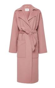 See more ideas about style, style inspiration, fashion. Alamo Double Breasted Wool Silk Coat By Nanushka Pf19 Moda Operandi Clothes Nanushka Coat