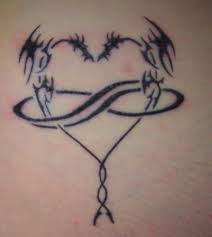 Foto — tribal tattoo auf dem rücken — ein beispiel für einen artikel über die bedeutung der 1006 tatufoto.ru. Tribal Style Infinite Love Tattoo Tattooimages Biz