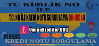 Tc Ile Kredi Notu Sorgulama Ve Kimlik No Ile Kredi Notu Ogrenme Bedava Ucretsiz Findeks Kredi Notu Sorgulama Ekrani Mi Kredi Risk Raporunu Sms Ile Ogren