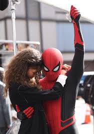 Spider Man Far From Home Filming New York Peter Parker Spiderman Tom Holland Tom Holland Spiderman