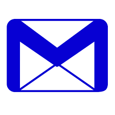 Blue Gmail icon (png logo)