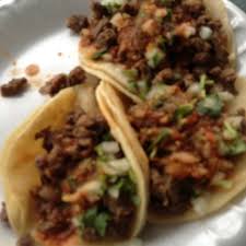 2 fish tacos made from wild alaskan cod, dusted with cajun seasoning and then seared. Taqueria La Fondita Mexican Restaurant In South End