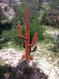 Saguaro Metal Cactus Cactus Sculpturemetal Yard Artmetal Etsy Metal Tree Wall Art Metal Yard Art Welding Art
