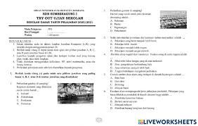 Sama saya juga di kasih tau gitu sama guru saya tapi kalo belajar pasti semuanya bisa aja di kerjain ko. Try Out Us Ips Worksheet