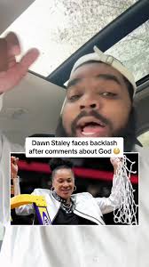 Coach Dawn Staley faces backlash for representing Christ