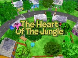 The show featured five animal friends imagining places to explore in their backyard. The Heart Of The Jungle The Backyardigans Wiki Fandom